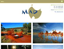 Tablet Screenshot of m-a-d.com.au